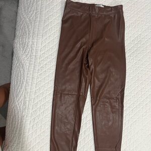 Bershka Kids Chocolate Brown Leggings